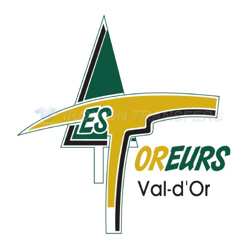 Val-d Or Foreurs Iron-on Stickers (Heat Transfers)NO.7476